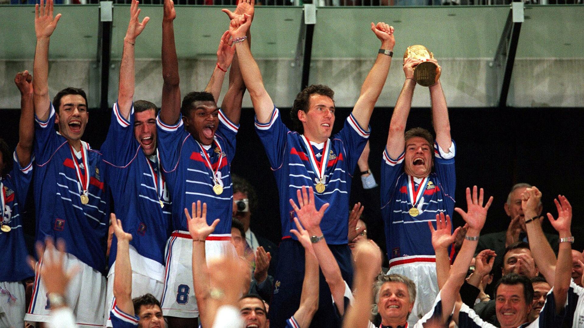 france's soccer team in 1998