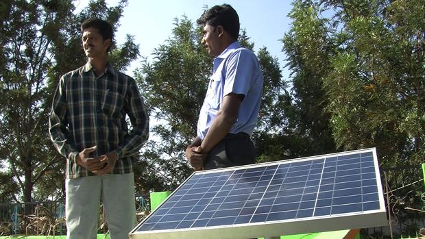 Solar panel in India