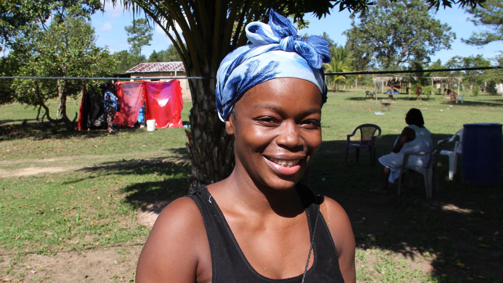 Yillian David is a Garifuna living in Honduras. She's thought of leaving to go to the US, but she's decided to stay to help preserve her culture.