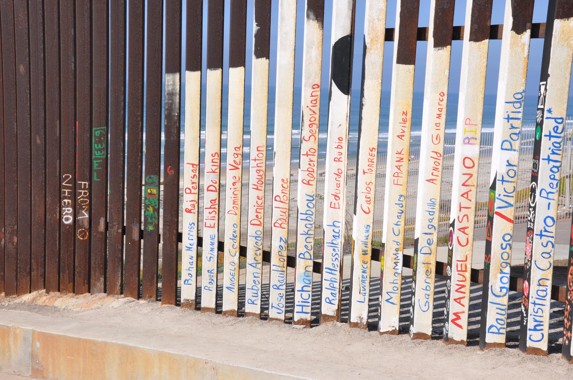 Border fence at Friendship Park, Tijuana