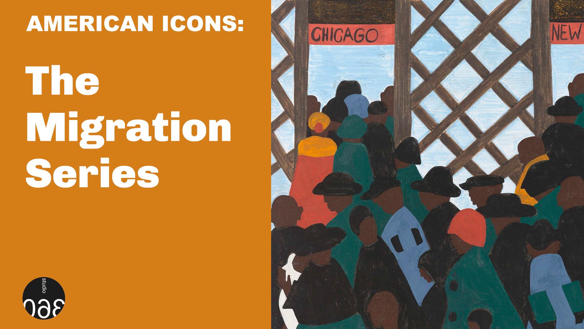 American Icons: 'The Migration Series' by Jacob Lawrence