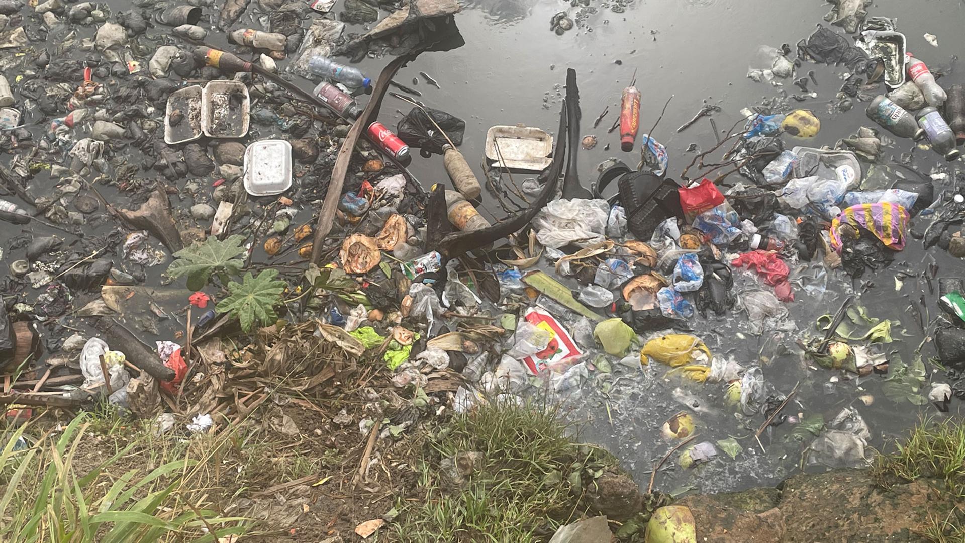 Plastic pollution has become a major concern in Ghana.