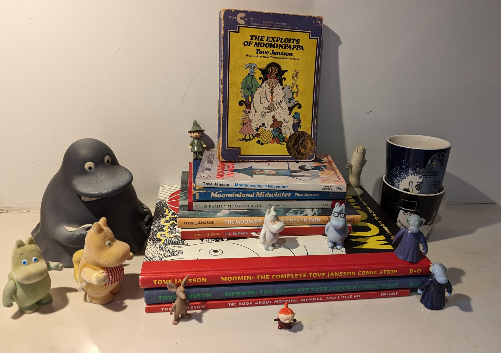 collections of Moomins things