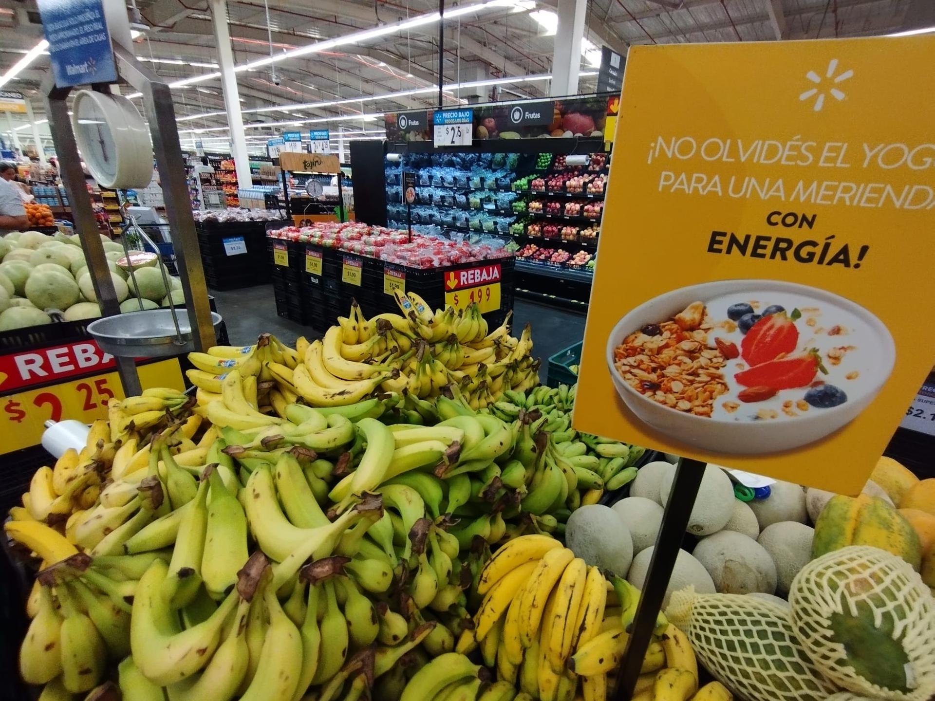 Chiquita bananas that were grown in Guatemala are sold at a supermarket in El Salvador.