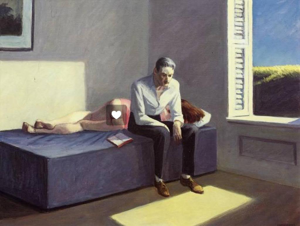 Edward Hopper's Excursion into Philosophy (1959).